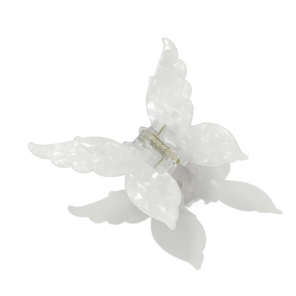 Butterfly Hair Clip – Gradient Tie-Dye Acetate Barrette for Women & Girls