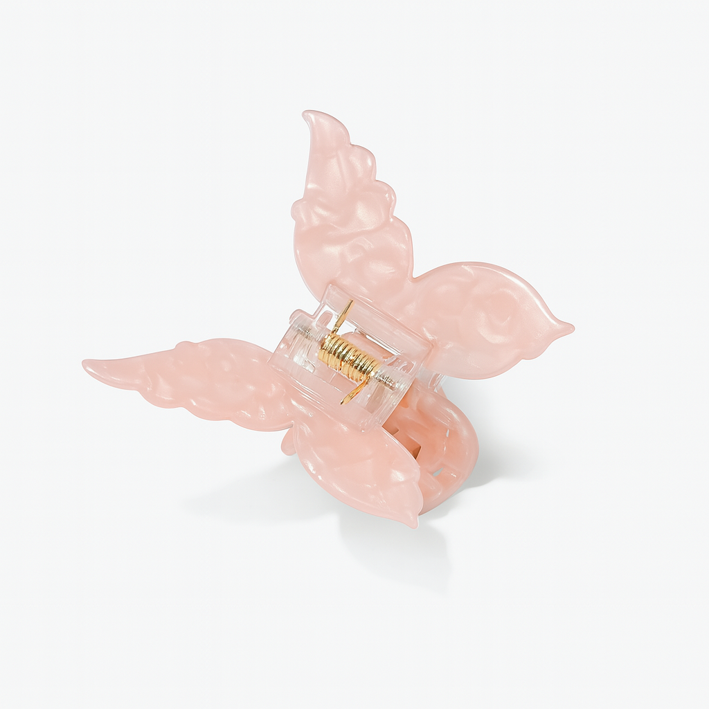 Butterfly Hair Clip – Gradient Tie-Dye Acetate Barrette for Women & Girls