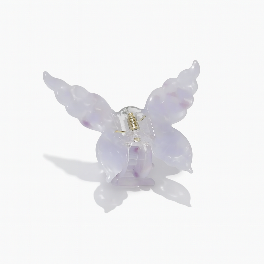 Butterfly Hair Clip – Gradient Tie-Dye Acetate Barrette for Women & Girls