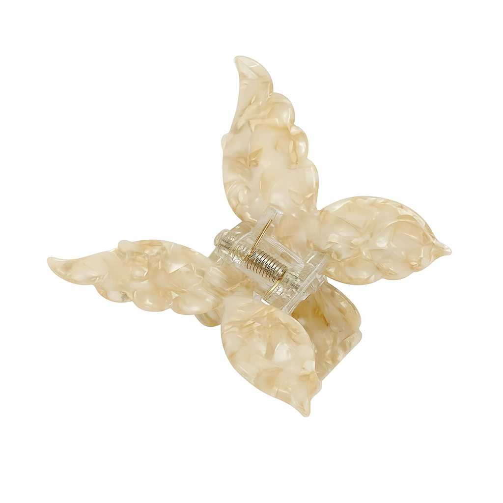 Butterfly Hair Clip – Gradient Tie-Dye Acetate Barrette for Women & Girls