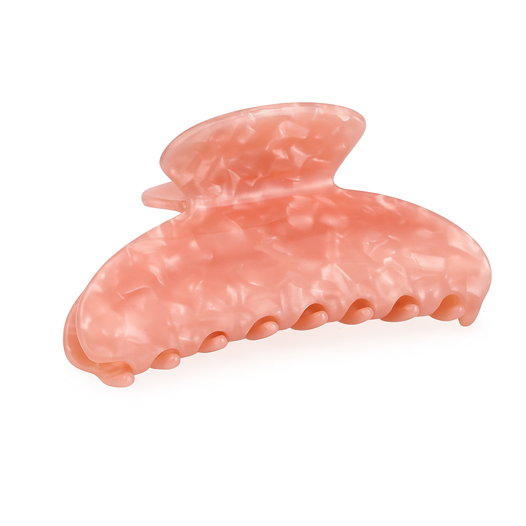 Large French Acetate Hair Claw Clip – Korean Style for Women & Girls