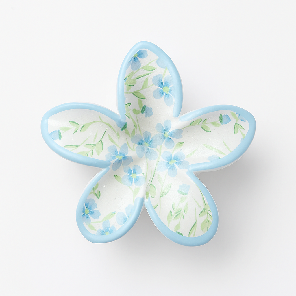 Colorful Floral Hair Clip – Summer Accessory for Women
