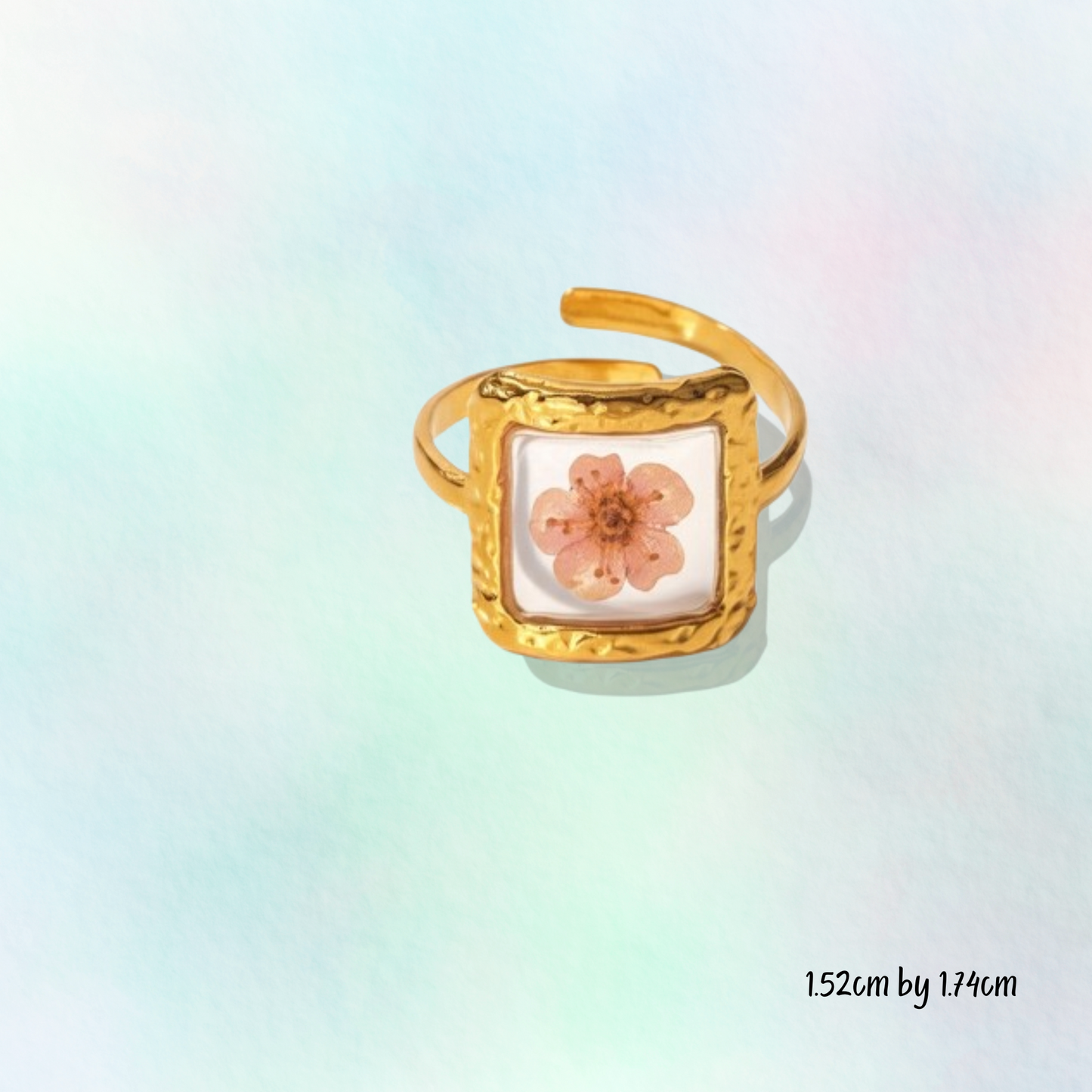 Golden Bloom Ring