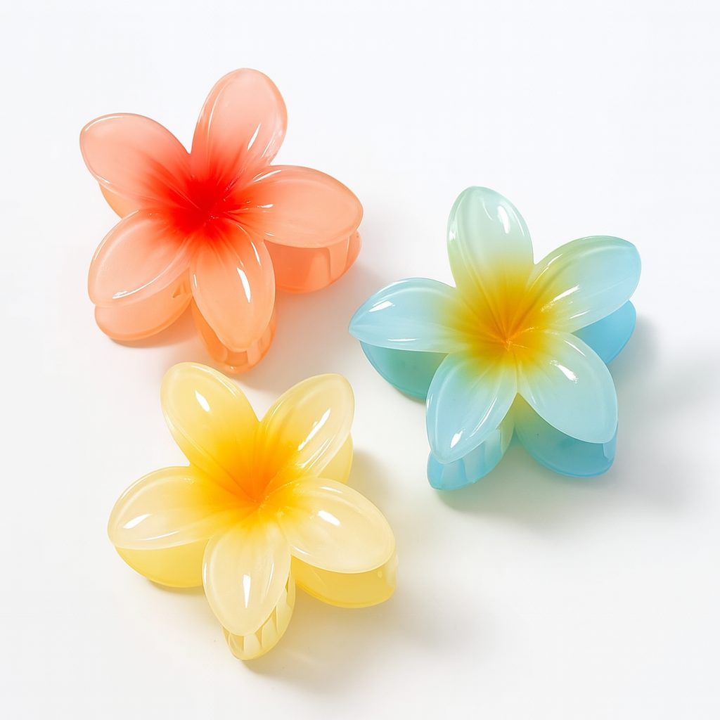 14cm Plush Hair Claw Clip – Large Soft Grip Claw for Thick Hair & Everyday Styling