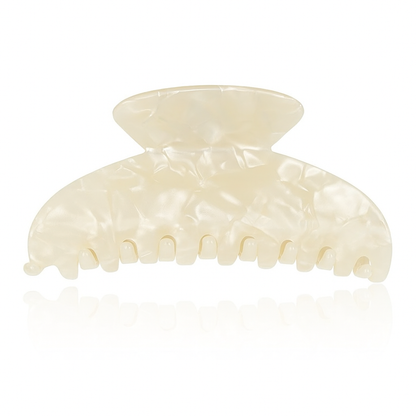 Large French Acetate Hair Claw Clip – Korean Style for Women & Girls