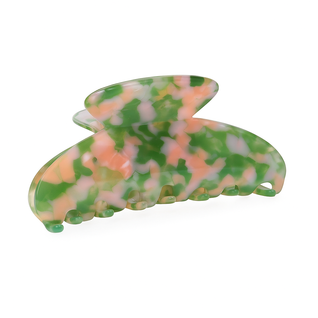 Large French Acetate Hair Claw Clip – Korean Style for Women & Girls