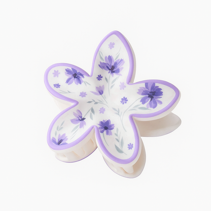 Colorful Floral Hair Clip – Summer Accessory for Women