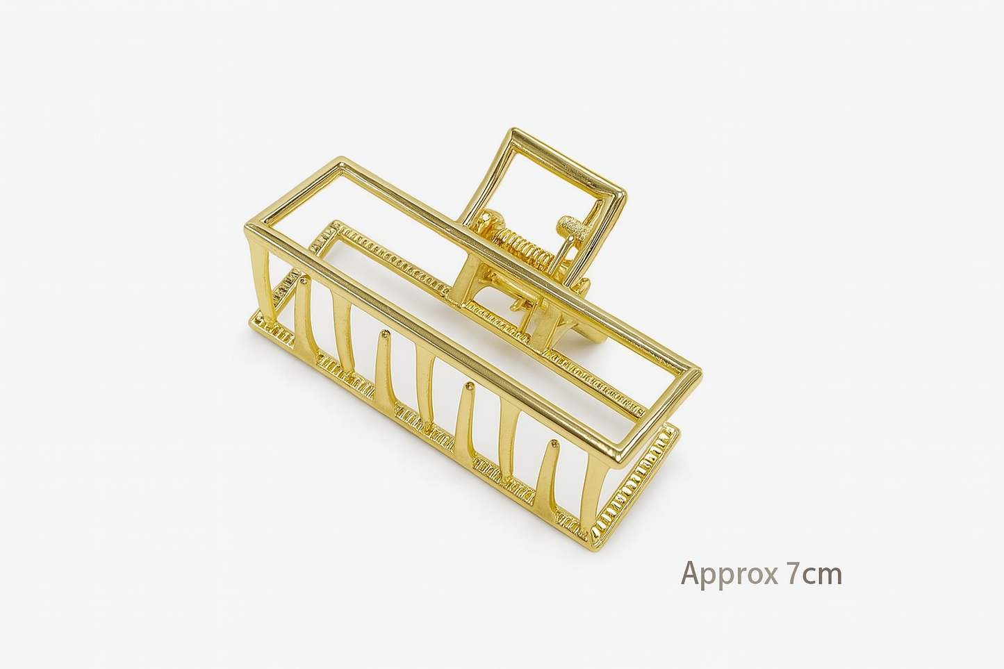 Gold Butterfly Hair Claw Clip – Elegant Geometric Design for Women & Girls