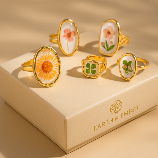Golden Bloom Ring