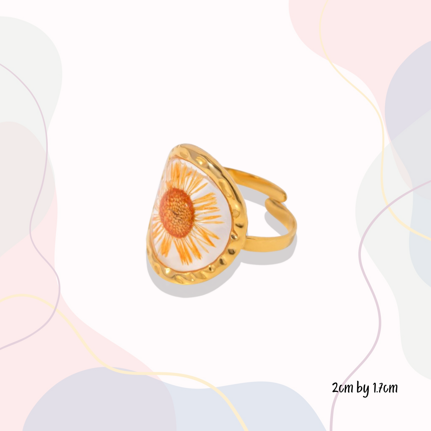 Golden Bloom Ring