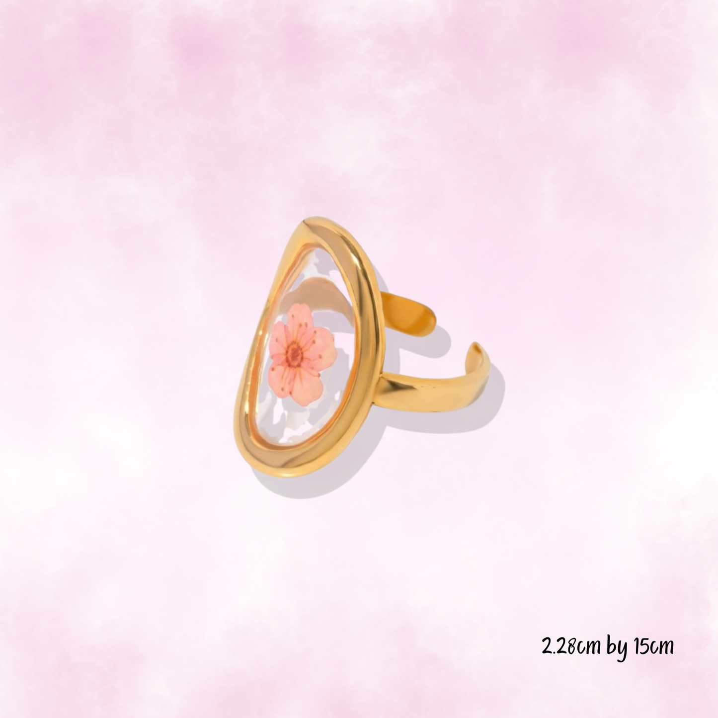 Golden Bloom Ring
