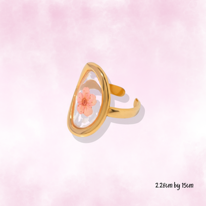 Golden Bloom Ring