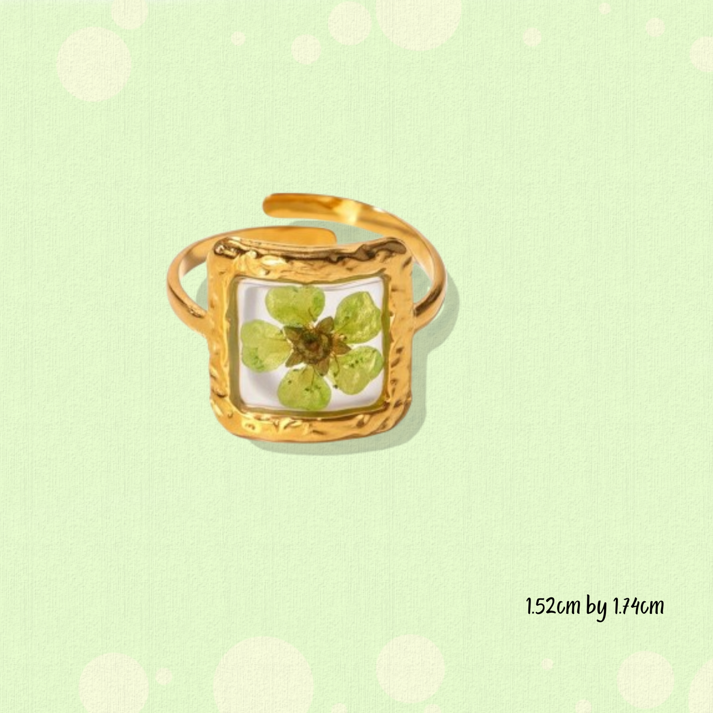 Golden Bloom Ring